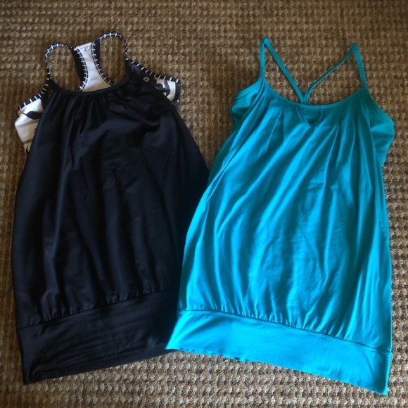 Lululemon No Limits & Let It Loose Tanks LOT sz 6 - Picture 2 of 13